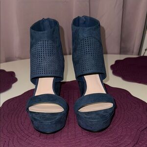 Bar lll Blue Women's Platform Sandals